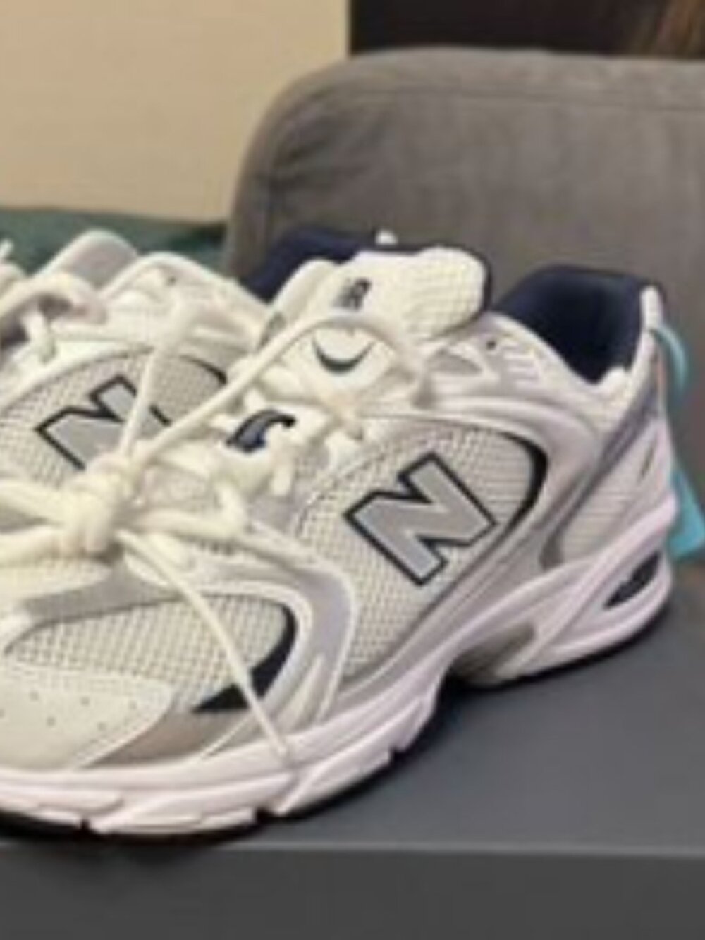 New Balance 530 Sneakers – White/Silver